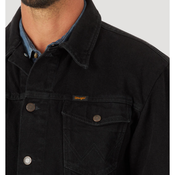 Wrangler Denim Jacket - Unlined - Shadow Black - 112318280