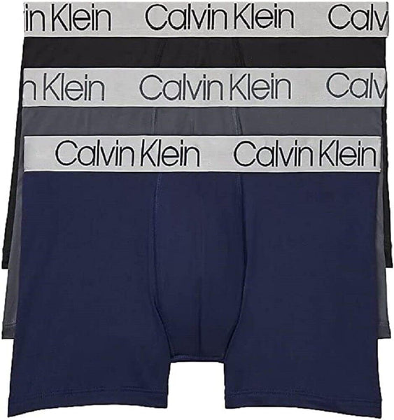 Calvin Klein Men's 3pk Chromatic Brushed Micro Trunks Underwear
