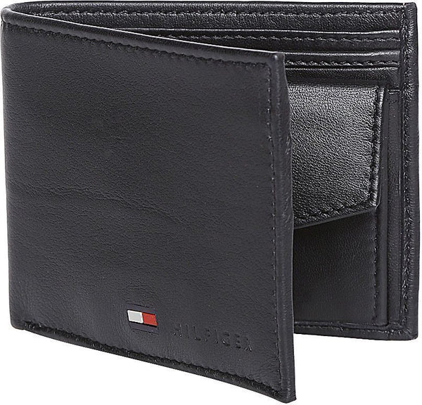 Tommy Hilfiger Men's Premium Coin Pouch Credit Card ID Wallet
