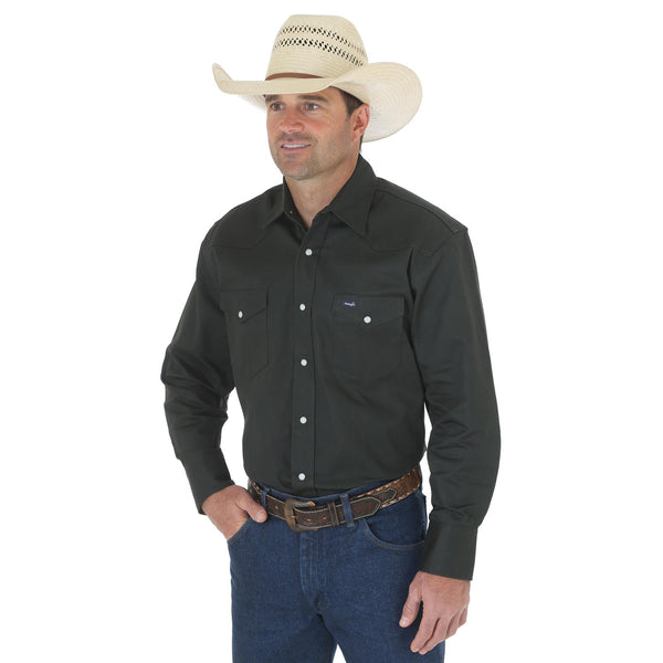 Wrangler Mens Authentic Cowboy Cut® Work Shirt MS70519