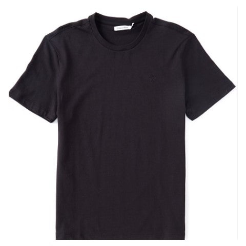 CALVIN KLEIN Smooth Cotton Monigram Logo T-Shirt