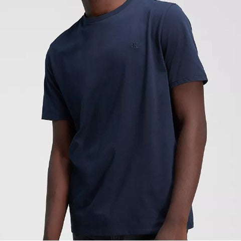 CALVIN KLEIN Smooth Cotton Monigram Logo T-Shirt