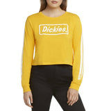 Dickies Women's Crop Top Logo Long Sleeve