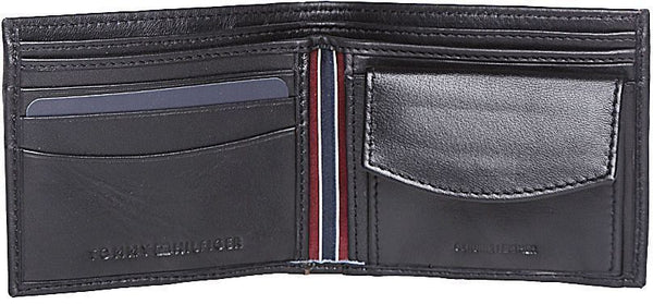 Tommy Hilfiger Men's Premium Coin Pouch Credit Card ID Wallet