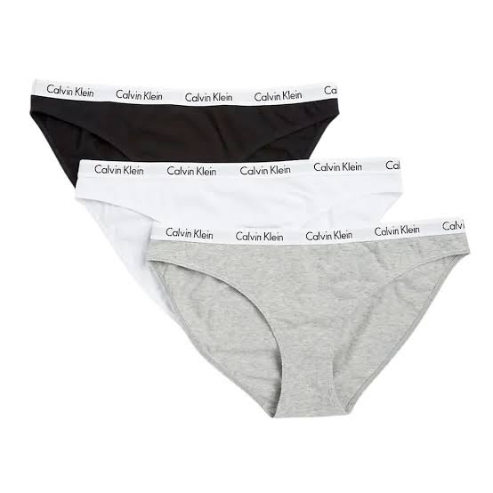 Calvin Klein Women's Carousel Cotton Bikini - 3 Pack