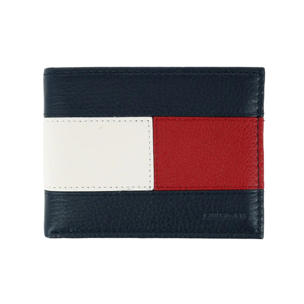 Tommy Hilfiger Men's Leather Orson RFID Bifold Wallet with Removable Passcase