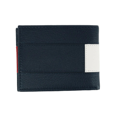 Tommy Hilfiger Men's Leather Orson RFID Bifold Wallet with Removable Passcase