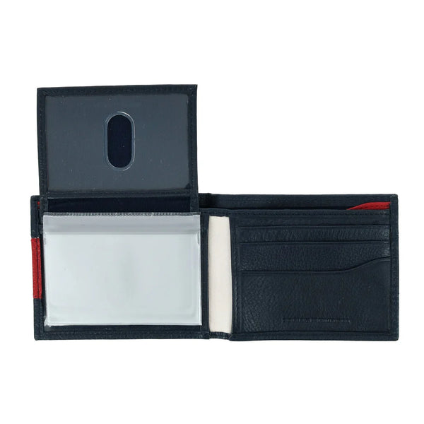 Tommy Hilfiger Men's Leather Orson RFID Bifold Wallet with Removable Passcase