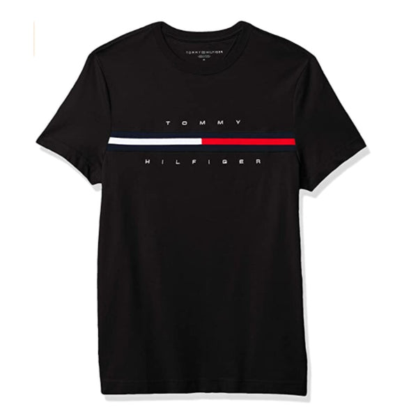 Tommy Hilfiger Tommy Jeans TINO LOGO T-shirt in Black