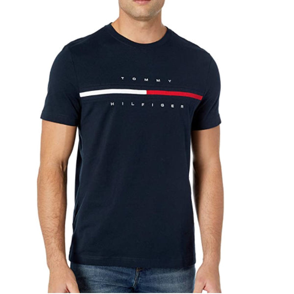 TINO – LOGO Fashion HiPOP Black Tommy in Tommy Hilfiger T-shirt Jeans
