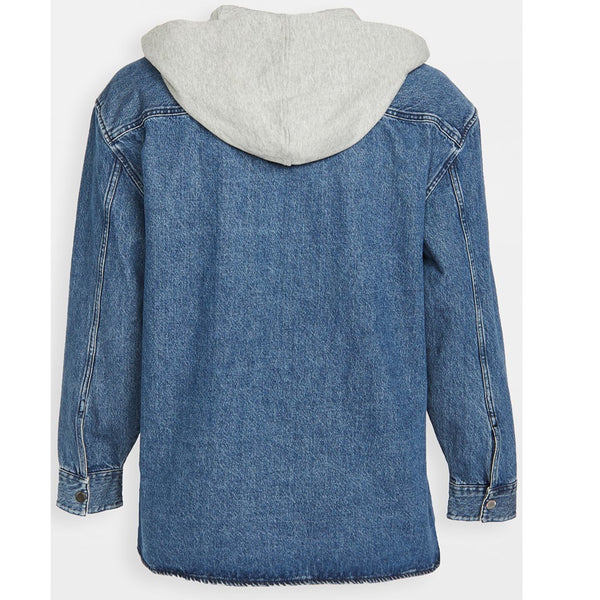 Tommy Jeans TJ DAMIEN L/S HOOD MEDIUM WASH