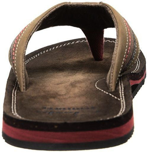 Clarks 26105810 Riverway Sun Flip Flop Brown for Mens