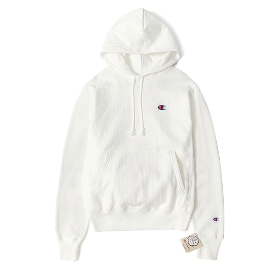 White champion top hoodie xs