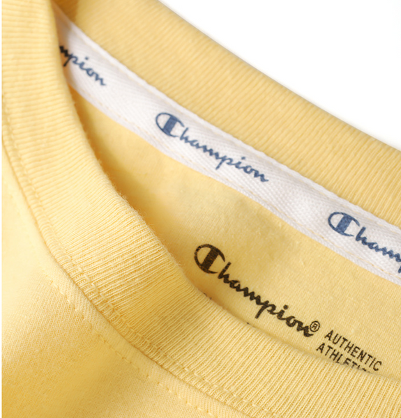 CHAMPION WOMEN'S CLASSIC GRAPHIC TEE YELLOW