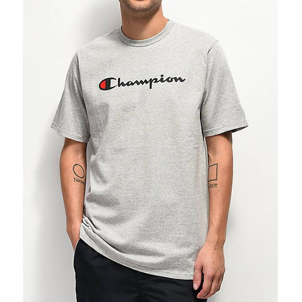 Champion Life Tee, Script Logo – HiPOP Fashion