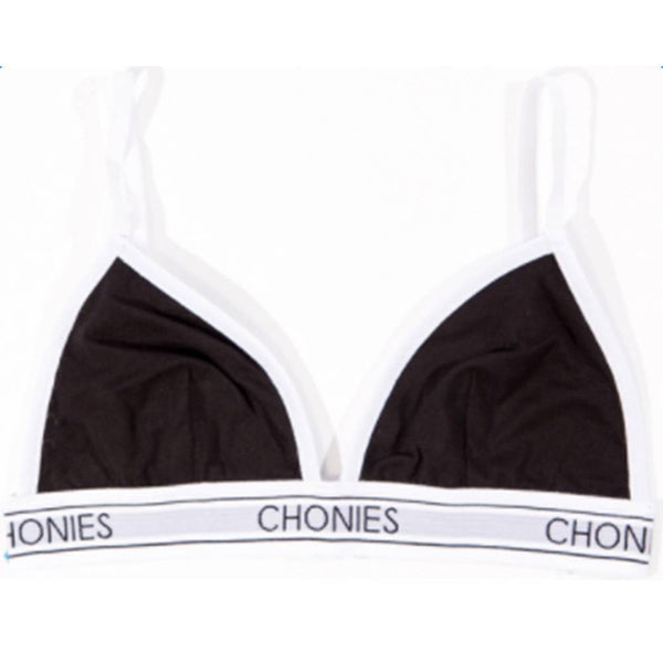 Chonies Contrast Triangle Bra