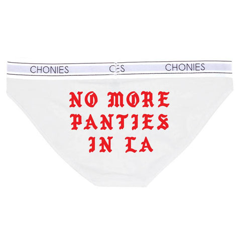Chonies No Panities In LA Briefs