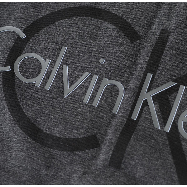 Calvin Klein Gunmetal Mens Small Logo Crewneck Sweater – HiPOP Fashion