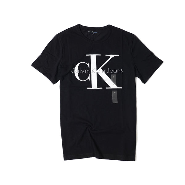 Crew Klein Fashion HiPOP Logo Neck Calvin Fit – Classic Jeans Tee