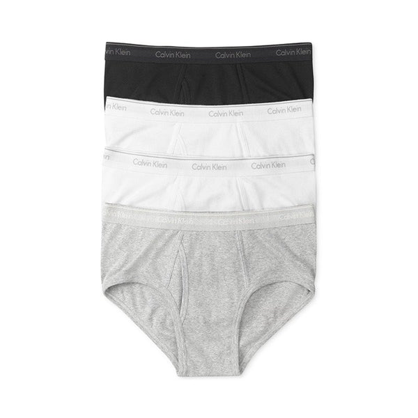 Calvin Klein Underwear Men's White U4000 Classic Cotton 4-pack
