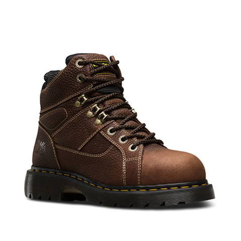 Dr.Martens Ironbridge Steel Toe Work Boot Brown