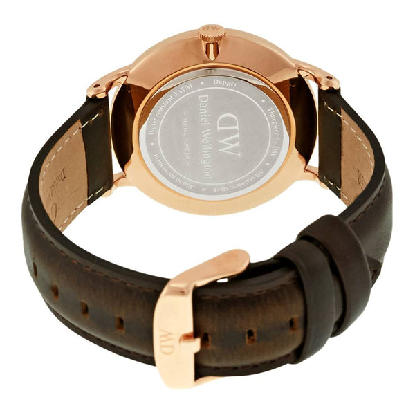 Daniel Wellington Unisex Dapper Bristol Rose Gold Watch