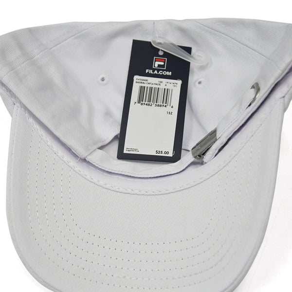 Fila Men's Heritage Strapback Baseball Cap Hat FHT05430