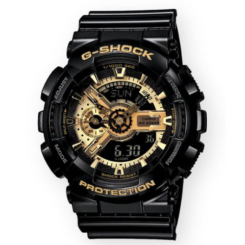 G-Shock GA-110TS-1A4CR  Analog-Digital Watch With Grey Resin Band