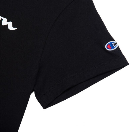 CHAMPION WOMEN'S CLASSIC GRAPHIC TEE BLACK
