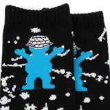 GRIZZLY SPLATTER SOCK