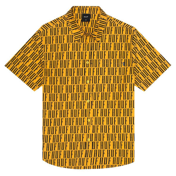 Huf Night Market Button Up T-shirt
