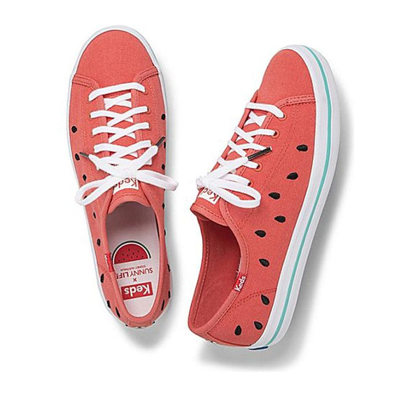 Keds WOMEN'S KEDS X SUNNYLIFE Collaboration KICKSTART WATERMELON Shoes 