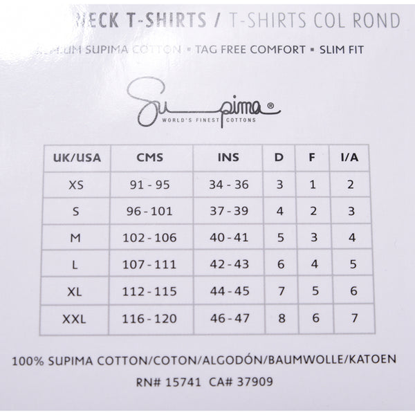 Lacoste Men's 3 Pack Slim Fit Cotton Crew Neck Tee RAM8703