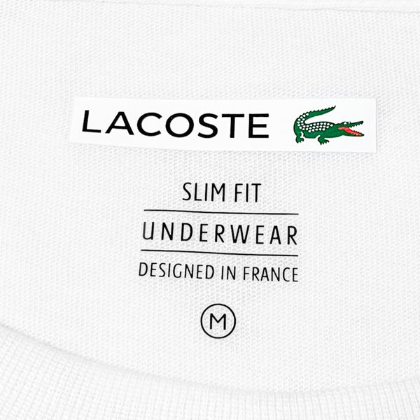 Lacoste Men's 3 Pack Slim Fit Cotton Crew Neck Tee RAM8703