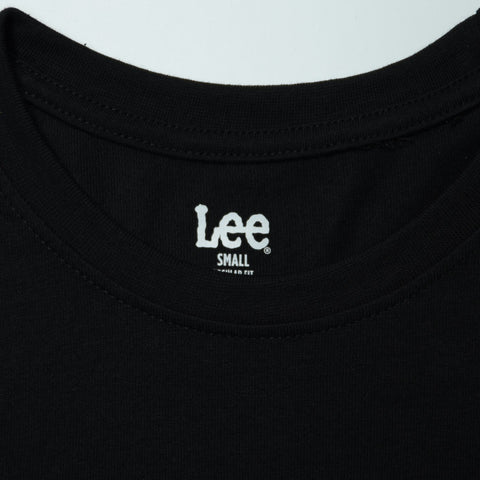 Lee Men’s Logo Tshirt Cotton Black LM10SK098
