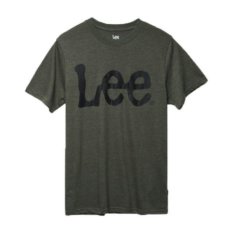 Lee Men’s Logo Tshirt Cotton Olive LM10SK098