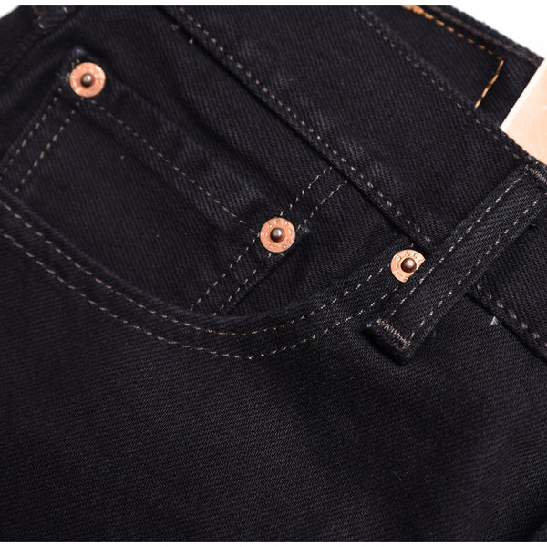 Levi's Men's 501 Original Mid Rise Regular Fit Straight Leg Jeans double black 00501-0660
