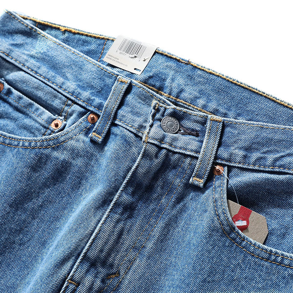 Levi's Men's Regular Fit 505 Light Stonewash Jeans 00505-4834