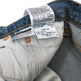 Mens Levi's 511 Fennel Print Slim Leg 04511-3984 Ripped Blue