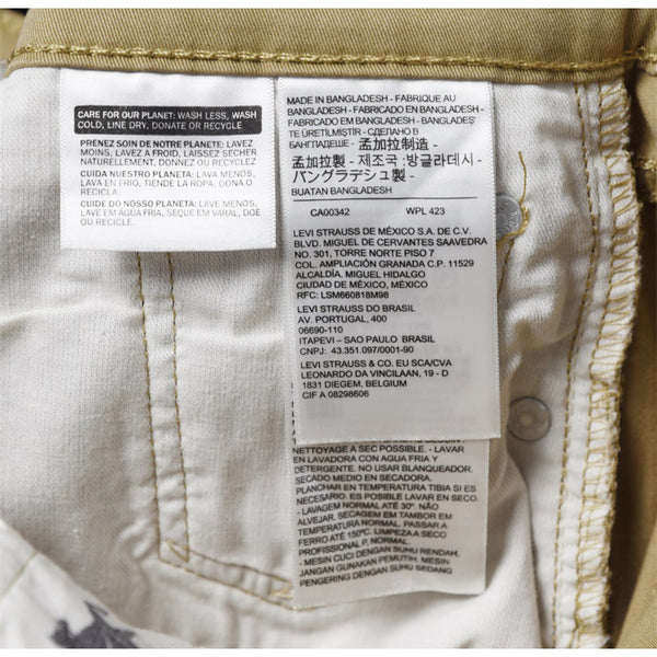 Levi's Mens 502 Regular Taper Fit Pant Casual Pants 29507-0639 Harvest Gold