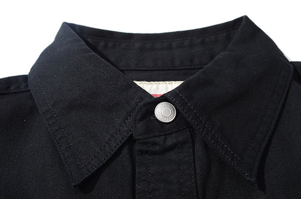 Levi's Pure Black Men's Long Sleeve Shirt LVS-381000CC
