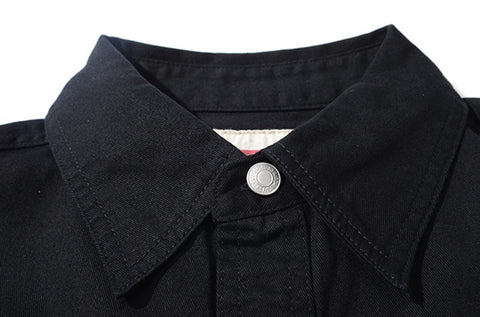 Levi's Pure Black Men's Long Sleeve Shirt LVS-381000CC