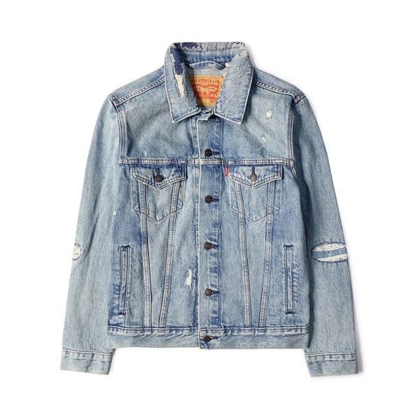 Levi's Men's Denim Trucker Jacket 72334-0475 Get Ripped – HiPOP