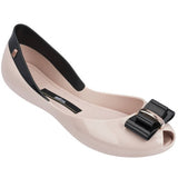 Melissa Queen V Peep Toe Flats