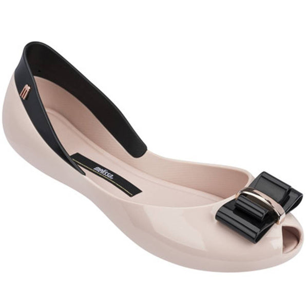 Melissa Queen V Peep Toe Flats