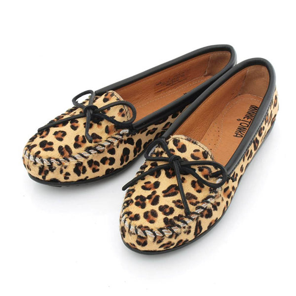 Minnetonka Leopard Moccasins