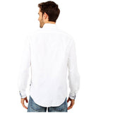 Nautica Solid Oxford Long Sleeve Button Up