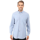 Nautica Solid Oxford Long Sleeve Button Up