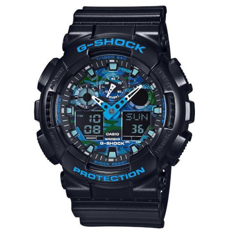 G-Shock GA-110RG-1ACR Resin Case Black Resin Band Black Dial Watch