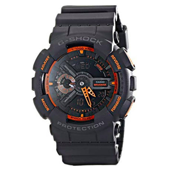 G-Shock GA-110TS-1A4CR Analog-Digital Watch With Grey Resin Band